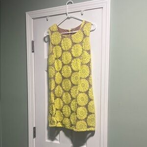 Blu Pepper Yellow Floral Mini Dress